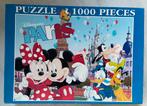 Disneyland Parijs puzzel 1000 selfie Paris, Overige typen, Mickey Mouse, Ophalen of Verzenden, Zo goed als nieuw