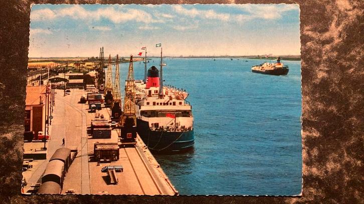 Hoek van Holland  Harwichsteiger  AVALON, Verzamelen, Ansichtkaarten | Nederland, Ophalen of Verzenden