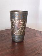 Beker koper messing India, Ophalen of Verzenden