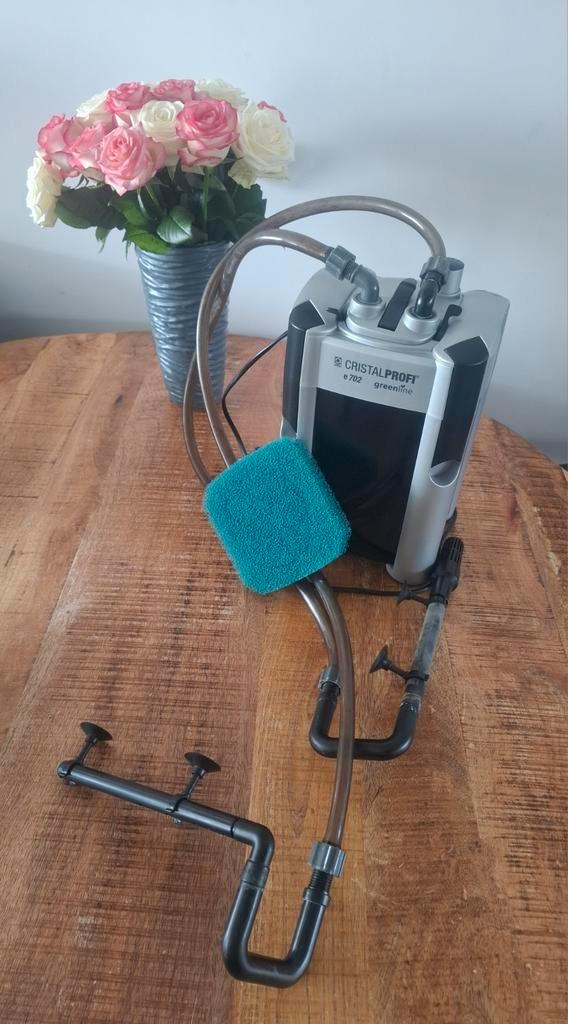 Cristalprofi e 702 greenline filterpomp, Dieren en Toebehoren, Vissen | Aquaria en Toebehoren, Zo goed als nieuw, Filter of Co2