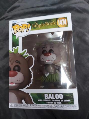 Funko Pop! Disney - Jungle Book Baloo #1474 beschikbaar voor biedingen