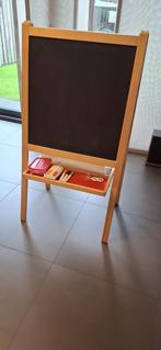 Schoolbord, krijtbord ikea met whiteboard, Verzenden, Zo goed als nieuw, Whiteboard