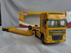 Daf 95 XF 430 Space cab met dieplader 1:50 Joal nieuw, Ophalen of Verzenden, Nieuw, Bus of Vrachtwagen, Overige merken