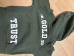In Gold We Trust Groene Hoodie - Maat 92, Kinderen en Baby's, Kinderkleding | Maat 92, Ophalen of Verzenden, Zo goed als nieuw