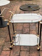 Serveerboy, Metaal of Aluminium, Retro style, 55 tot 75 cm, Zo goed als nieuw