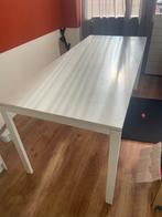 IKEA hoogglans wit bureau – 175 x 75 cm, Huis en Inrichting, Bureaus, Ophalen, Zo goed als nieuw, Bureau