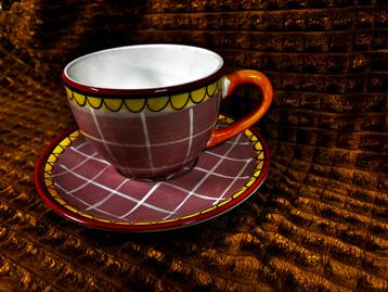 Blond alsterdam kop en schotel beschikbaar voor biedingen