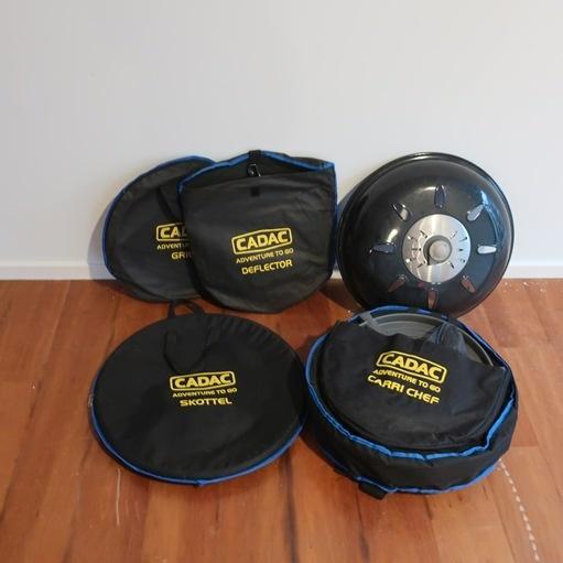 Cadac Carri Chef Skottel barbecue NIET COMPLEET, Tuin en Terras, Gasbarbecues, Gebruikt, Ophalen of Verzenden