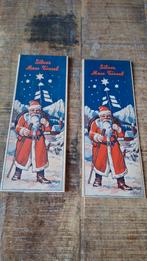 2 oude Tinsel verpakking,  en 7 kerstklokken, Ophalen of Verzenden