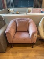 Meubitrend Riposo roze fauteuil SHOWROOM MODEL, Huis en Inrichting, Fauteuils, Ophalen, Zo goed als nieuw
