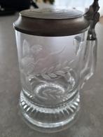 Mooie kristallen bierpul, Ophalen of Verzenden