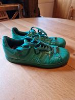 VINTAGE GROENE ADIDAS SNEAKERS MAAT 42, Overige kleuren, Ophalen of Verzenden, Adidas, Sneakers of Gympen