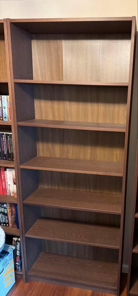 Ikea Billy boekenkast Essenfineer 3x, Huis en Inrichting, Kasten | Boekenkasten, Zo goed als nieuw, 50 tot 100 cm, 200 cm of meer