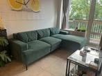 Groene Hoekbank / Green Corner Couch, Ophalen, Gebruikt, Driepersoons, 75 tot 100 cm