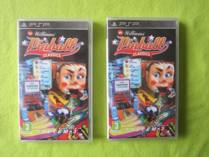 Williams Pinball Classics PSP Playstation, Spelcomputers en Games, Games | Sony PlayStation Portable, Zo goed als nieuw, Overige genres