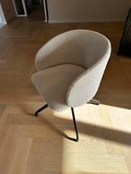 Hellochair Armstoel Beige Spinpoot, Huis en Inrichting, Stoelen, Gebruikt, Overige kleuren, Ophalen of Verzenden, Eén