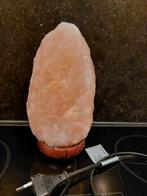 Himalayan salt lamp 22 cm hoog zoutlamp, Ophalen of Verzenden, Gebruikt, Overige materialen, Minder dan 50 cm