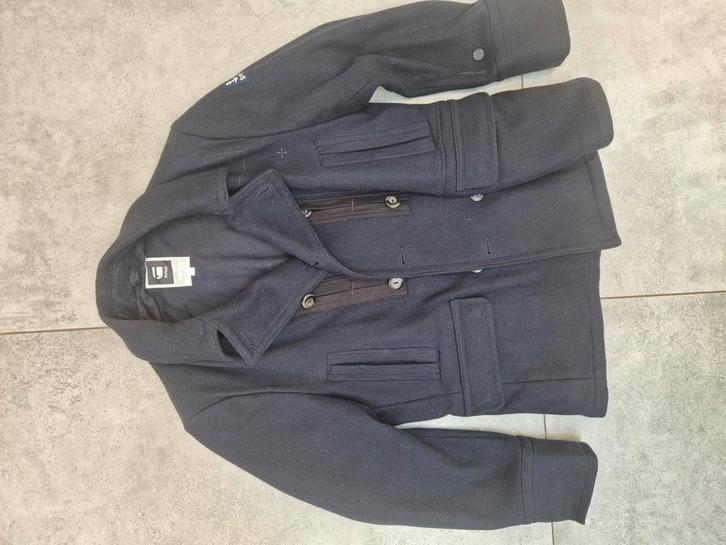 G-Star RAW Duffel Jas Heren XL - Zo Goed Als Nieuw, Kleding | Heren, Jassen | Winter, Zo goed als nieuw, Maat 56/58 (XL), Blauw