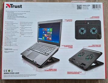 Trust Laptop Standaard met 2 Fans - Cyclone beschikbaar voor biedingen