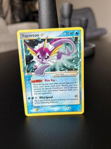 POKEMON VAPOREON GOLD STAR - 102/108 - GOLDSTAR PK 102 beschikbaar voor biedingen