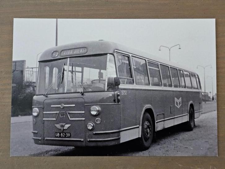 Foto BUS LTM Heerlen 5752, Verzamelen, Spoorwegen en Tramwegen, Gebruikt, Bus of Metro, Overige typen, Verzenden