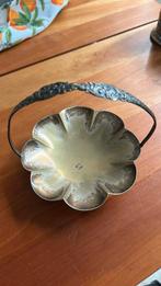 Verzilverd oud bonbonschaaltje (nog wel ff poetsen), Antiek en Kunst, Ophalen of Verzenden, Zilver