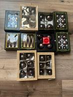 48 taupe kerstballen Intratuin glas, Ophalen of Verzenden, Zo goed als nieuw
