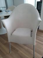 Mooie originele lordyo design stoelen, Huis en Inrichting, Stoelen, Ophalen, Kunststof, Wit, Zo goed als nieuw