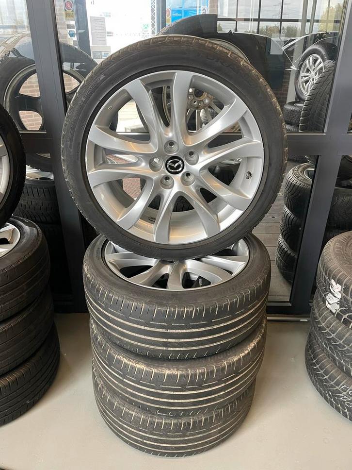 Mazda 6 Sportback 19" Velgen met Zomerbanden, Auto-onderdelen, Banden en Velgen, Banden en Velgen, Zomerbanden, 19 inch, 225 mm