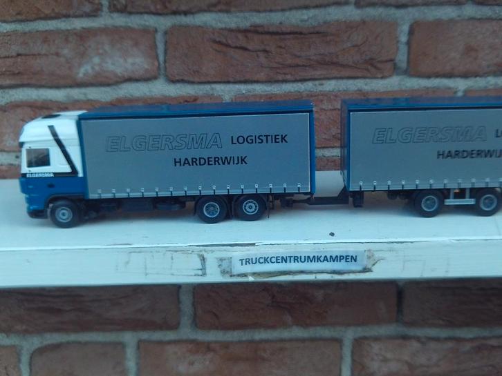 Lion  Toys  Daf  XF  van  Elgersma - Harderwijk., Hobby en Vrije tijd, Modelauto's | 1:50, Nieuw, Bus of Vrachtwagen, Lion Toys