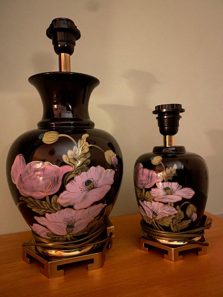 Tafellamp maison Drimmer, Ophalen, Overige materialen, Vintage/ chinoiserie, Zo goed als nieuw