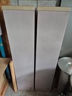 !MPULSE 74 Transmissielijn HiFi Speakers – Offwhite, Zo goed als nieuw, 60 tot 120 watt, Front, Rear of Stereo speakers, Ophalen