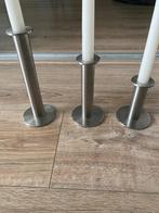 Auerhahn RVS Kandelaars Set, Ophalen of Verzenden, Zo goed als nieuw, Metaal