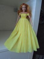 barbie super gala jurk lange wijde rok geel nieuw, Verzamelen, Poppen, Ophalen of Verzenden, Nieuw, Kleertjes