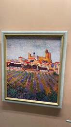 Van Gogh. Gezicht op Saintes-Maries-de-la-Mer 1888 repro., Ophalen