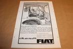 Zeldzaam affiche - Fiat Bedrijfswagens - Circa 1965 !!, Ophalen of Verzenden, Zo goed als nieuw, Tractor en Landbouw