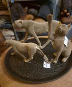 Gouden Kat Sculptuur - 22cm, Helene Livingstyle, Helenelivingstyle@gmail.com, 7531TJ, Nieuw