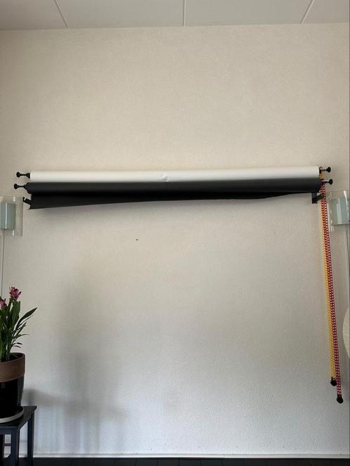 Professioneel Achtergrond Systeem – 2 Rollen + Wandbeugels, Audio, Tv en Foto, Fotografie | Fotostudio en Toebehoren, Zo goed als nieuw