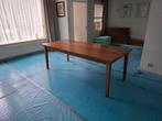 Eikenhouten eettafel (220100cm), Huis en Inrichting, Tafels | Bijzettafels, Ophalen, 75 cm of meer, 60 cm of meer, Rechthoekig