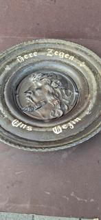 Oude Huiszegen Plaque met Jezus Afbeelding, Antiek en Kunst, Ophalen of Verzenden