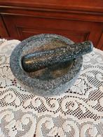 Granieten vijzel met stamper, Huis en Inrichting, Ophalen of Verzenden, Zo goed als nieuw