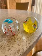 Presse-papiers presse papier glazen bollen, Ophalen of Verzenden