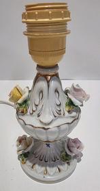 Dresden porseleinen lamp, Ophalen of Verzenden