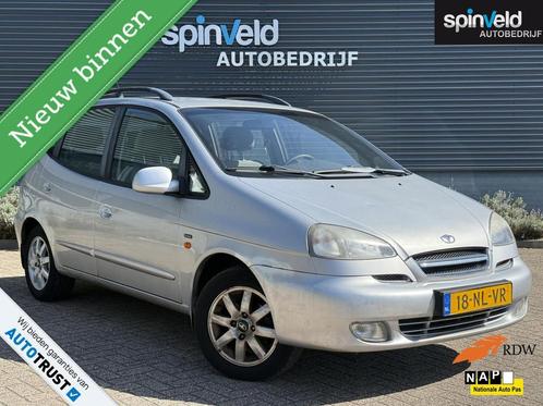 Daewoo Tacuma 2.0 Class AUT BJ`03 NAP NL Meeneemprijs zonder, Auto's, Daewoo, Bedrijf, Te koop, Tacuma, ABS, Airbags, Airconditioning