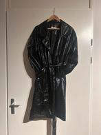 Trenchcoat lak, Kleding | Dames, Ophalen of Verzenden, Zo goed als nieuw, Maat 38/40 (M), Zwart