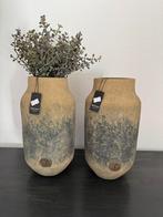 2 stuks BRYNXZ vaas edge ancient earth, Huis en Inrichting, Overige kleuren, Aardewerk of Porselein, Nieuw, Ophalen of Verzenden