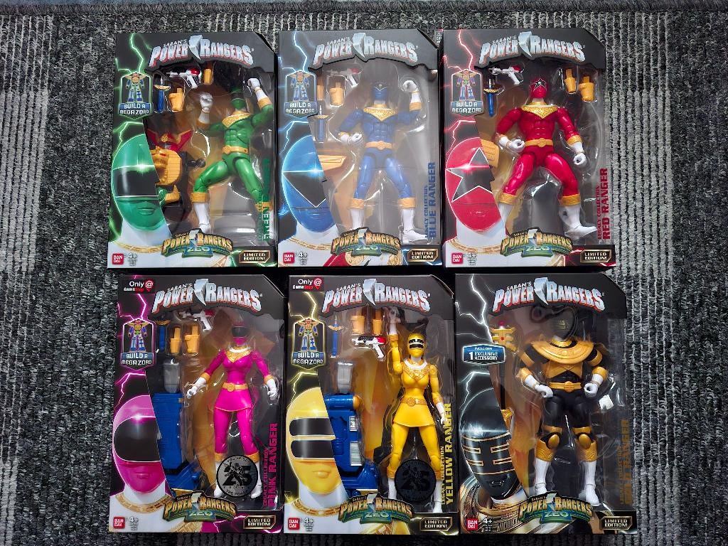 Power Rangers Zeo Legacy figuren ( Nieuw ), Verzenden, Nieuw