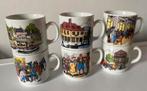 6 Verschillende mokken van Van Nelle koffie/thee. H. 7,5 cm., Huis en Inrichting, Keuken | Servies, Ophalen of Verzenden, Zo goed als nieuw
