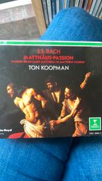 CD JS Bach Matthaus Passion Ton.Koopman, Cd's en Dvd's, Cd's | Klassiek, Ophalen of Verzenden, Barok, Zo goed als nieuw, Overige typen