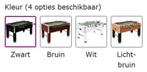 Voetbaltafel voetbalspel tafelvoetbal bruin GRATIS BEZORGD!, Verzenden, Nieuw